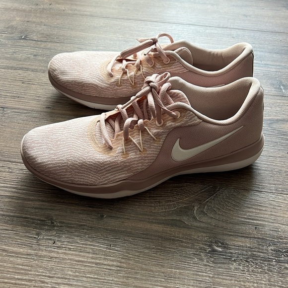 Nike Women's Flex Supreme TR 6 Pink White Size 10 Training Shoes Sneaker - Picture 6 of 10